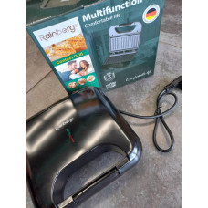 Прижимний гриль Rainberg RB-2248: Повний контроль над швидкістю, зручність у використанні та бездоганний смак у кожній страві.